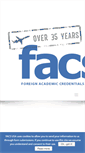 Mobile Screenshot of facsusa.com