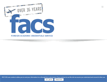 Tablet Screenshot of facsusa.com